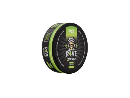 Frozen Citrus R4VE 80 mg caffeine mockup front