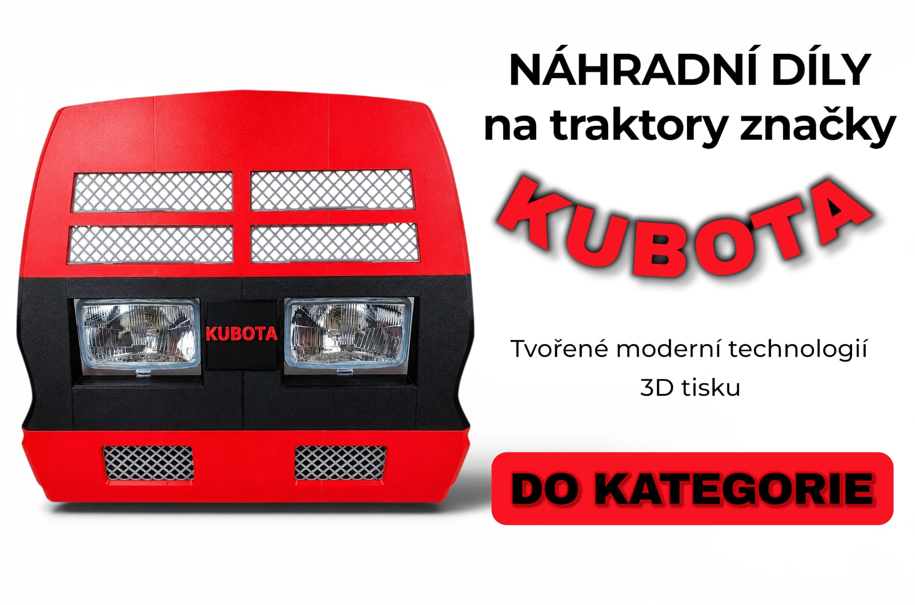 Náhradní díly na traktory KUBOTA