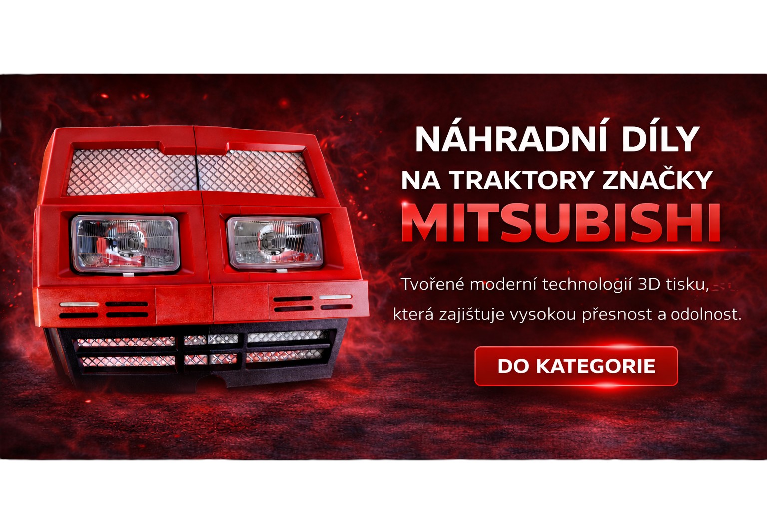 Náhradní díly na traktory MITSUBISHI