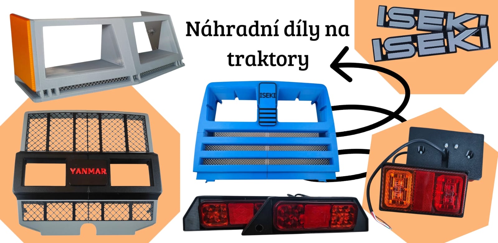 Náhradní díly na traktory