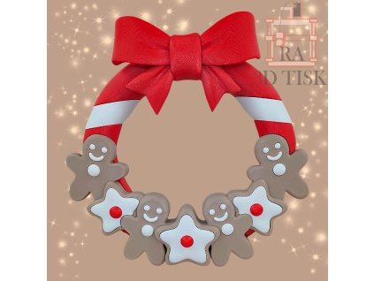 Vánoční věnec Perníčky
