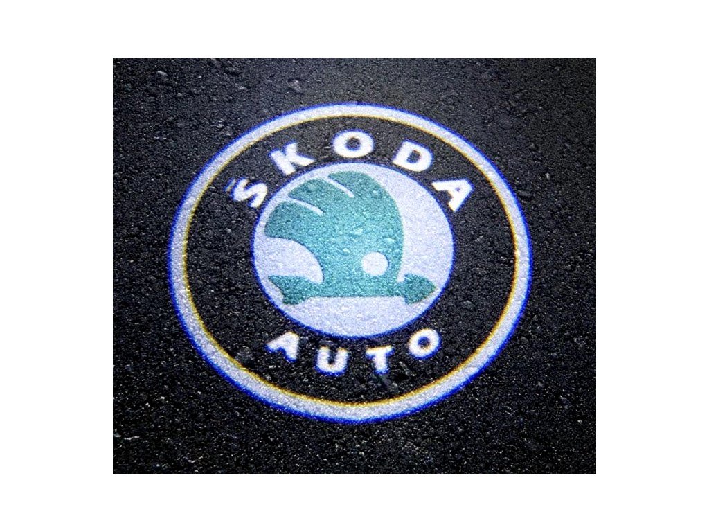 Rabel LED logo projektor ŠKODA 12V od 129 Kč 