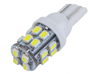 2X T10 W5W 20Led 1206 bia y samoch d Auto klina 194 168 wiat o cofania2