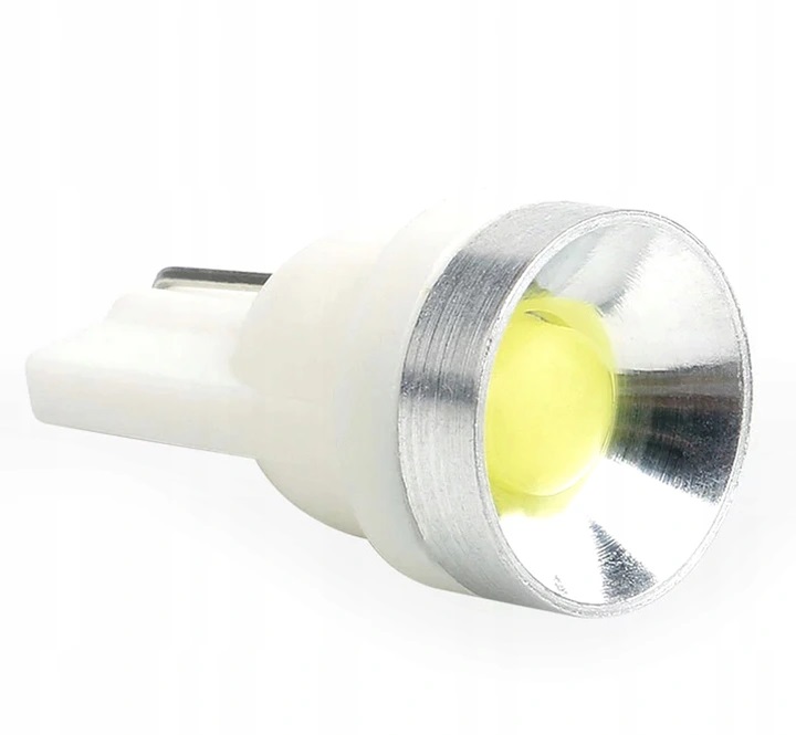 LED autožárovka T10 W5W 1 led COB High Power bílá