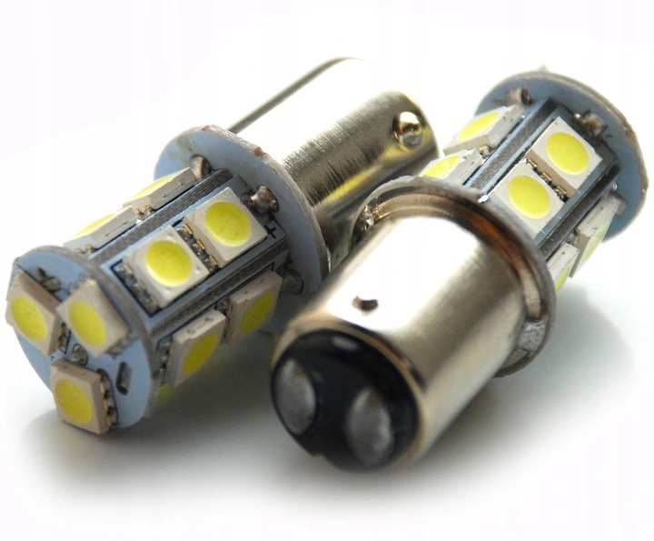 LED autožárovka BAY15D 13 smd 5050 P21/W5 1157 bílá