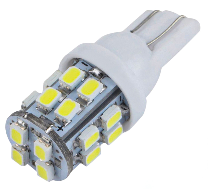 LED autožárovka T10 W5W 20 smd bílá