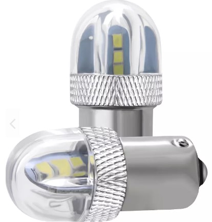 LED autožárovka BA15S 6 led smd 3030 P21W bílá