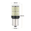 LED autožárovka BA15S 144 led 4014 CANBUS P21W 1156 bílá