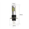 KEIN 2PCS 6000K H1 LED H1 Fog Lamp Bulb DRL LED car auto 4014 30SMD External