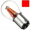 P21 5W BAY15D LED 4 x COB FILAMENT CZERWONY