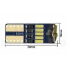 W5W 15 led 4014 5 Top mini T10 canbus stabilizator Producent Rabel