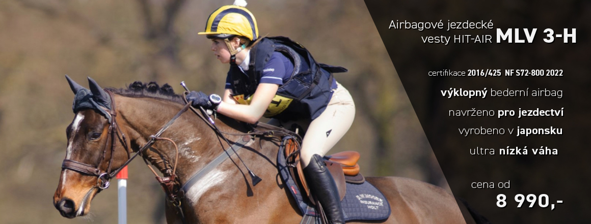 Jezdecká airbagová vesta MLV 3-H