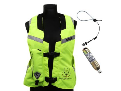 HIT-AIR MLV AIRBAG VESTA REFLEXNÍ ŽLUTÁ RV EDICE
