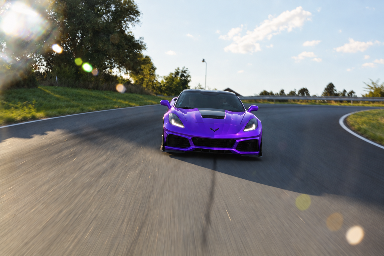 Vyzkoušejte Corvette C7 na dálnici