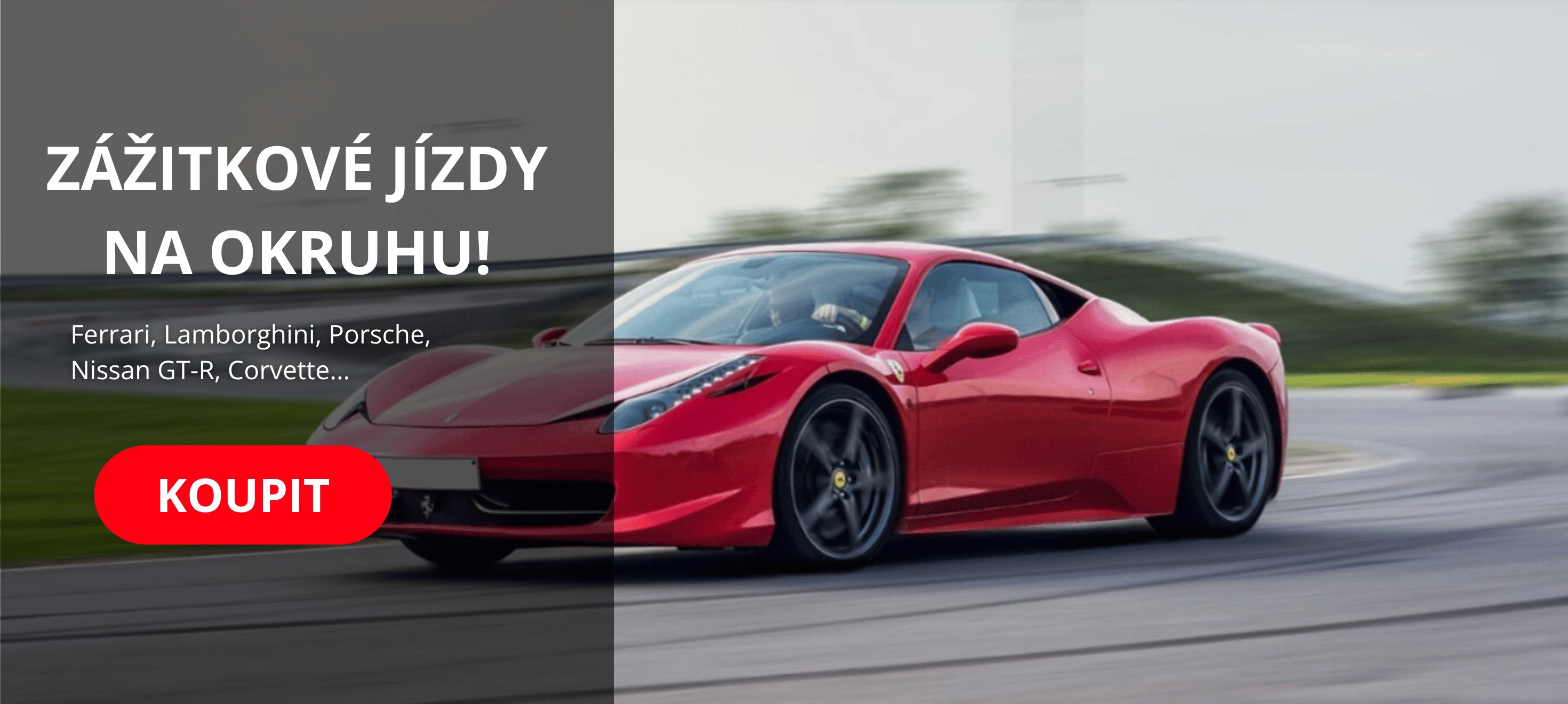 ZÁŽITKOVÉ JÍZDY NA OKRUHU!