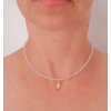 Choker s křišťálem