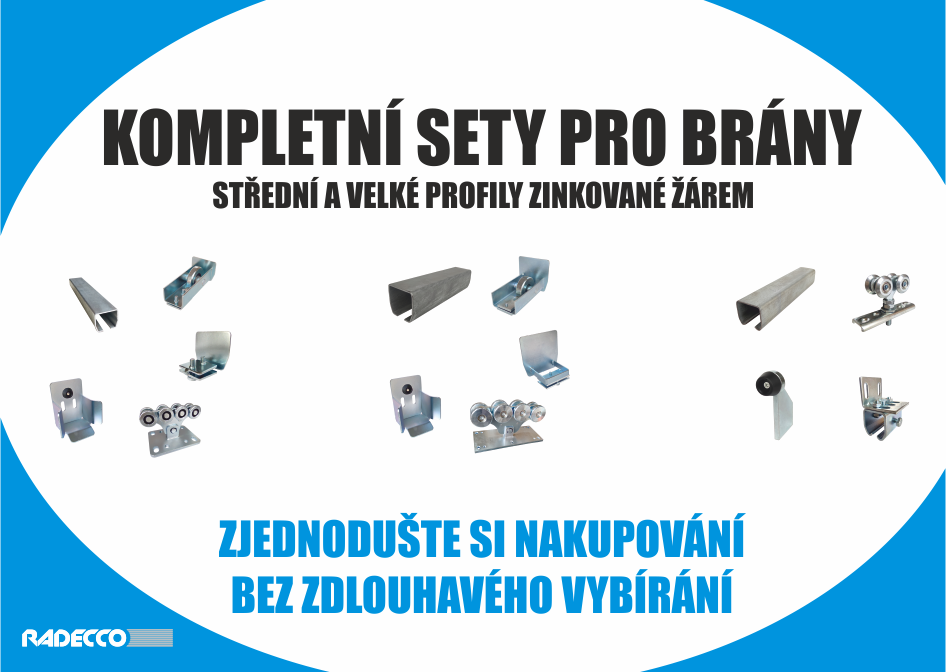Kompletní sety pro brány
