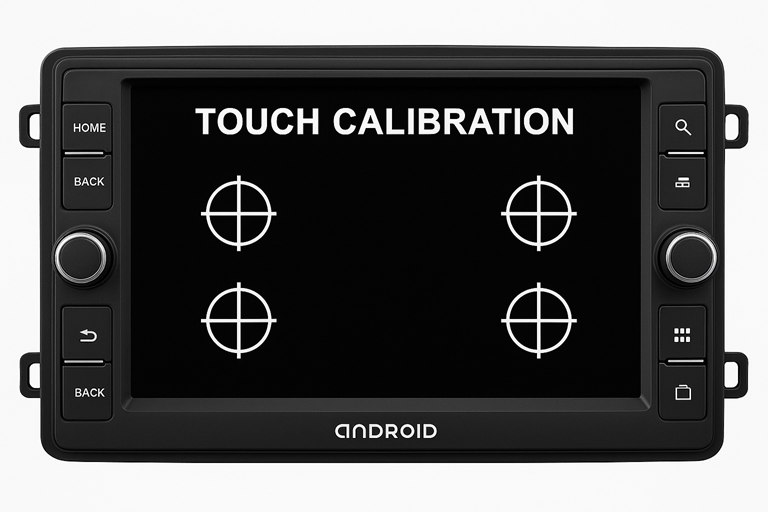 Dotyk nereaguje - Android autorádio