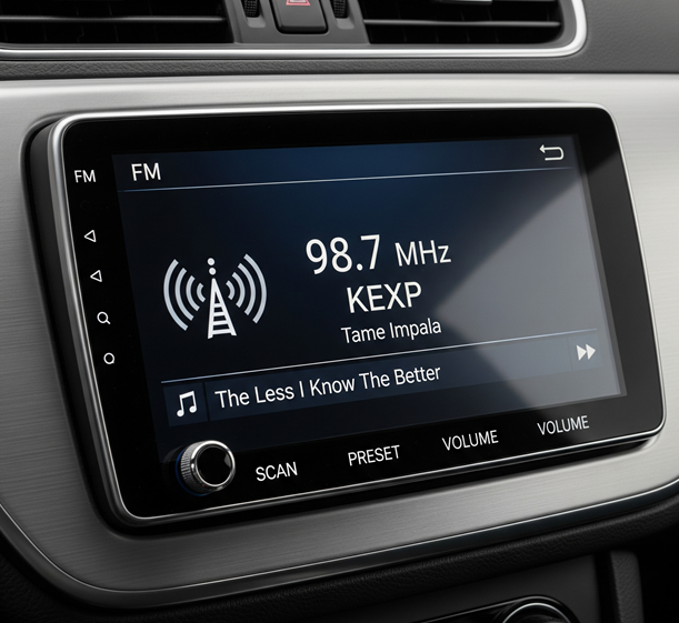 Signál FM u čínského rádia?