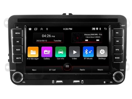 Autorádio Octavia 2 Mekede M150CP Carplay