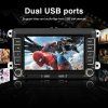 Autorádio VW Golf Mekede M150 Carplay