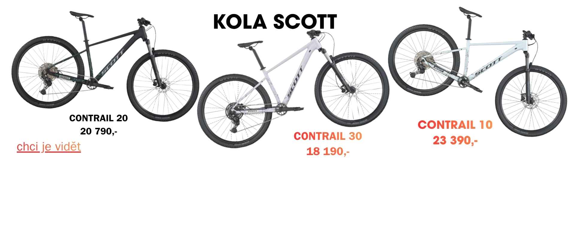 Nová kola Scott