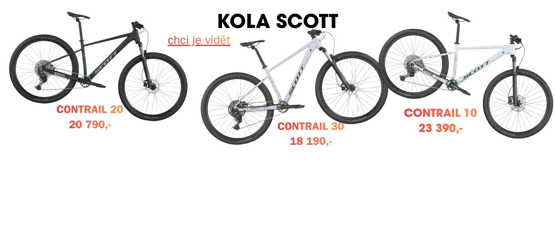 Nová kola Scott