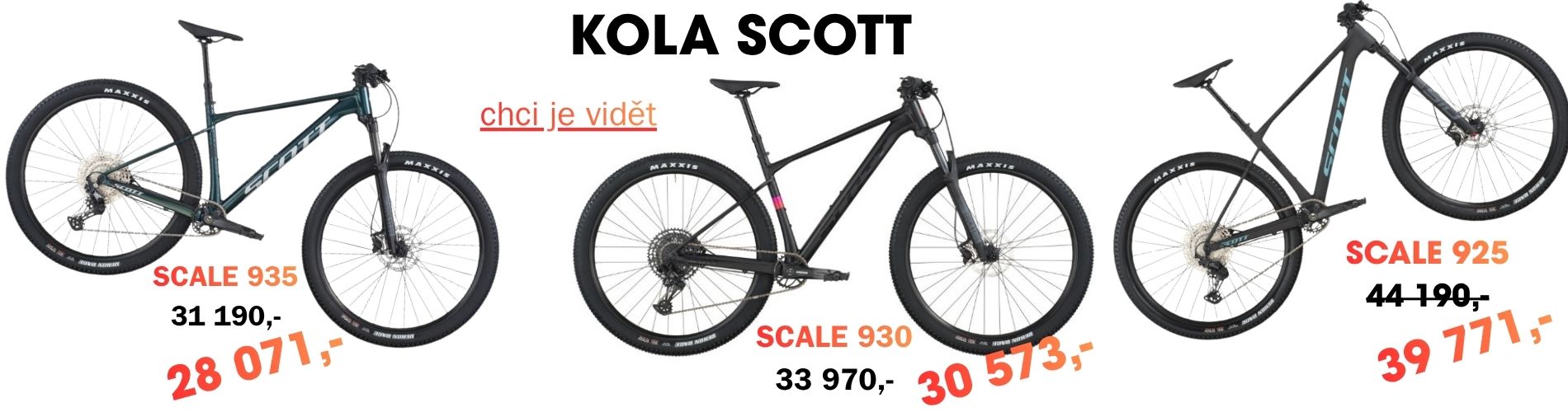 Sleva na kola Scott