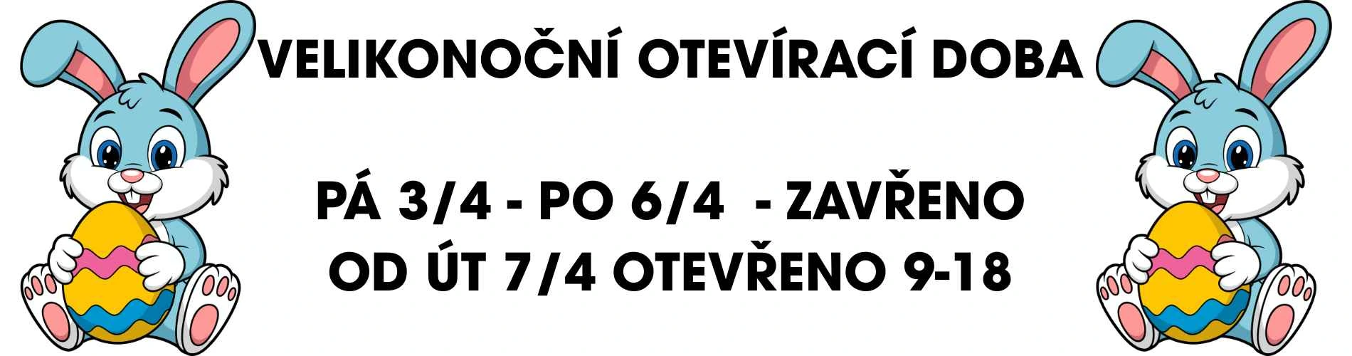 Velikonoční otevírací doba