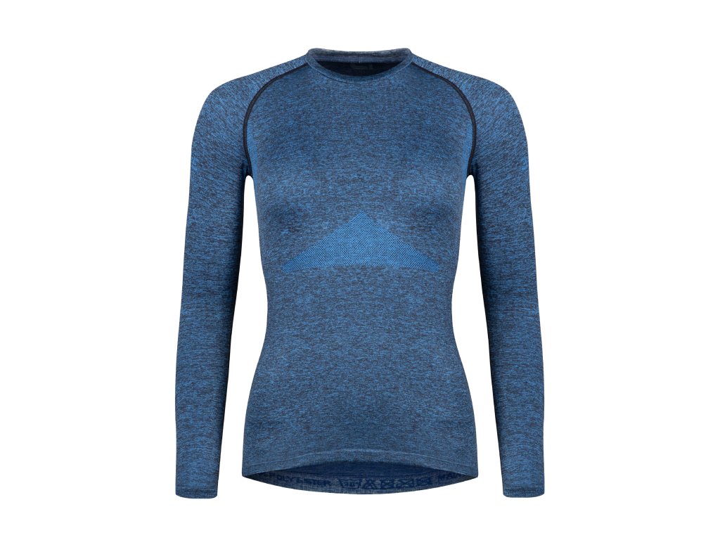 triko funkční F SOFT LADY dl. rukáv, modré (velikost M-L)