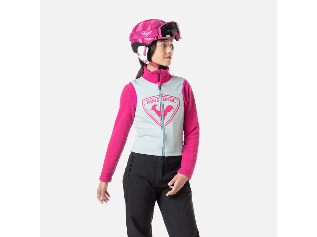 Rossignol FLEXVENT VEST KIDS AQUA-chránič (Varianta 006)