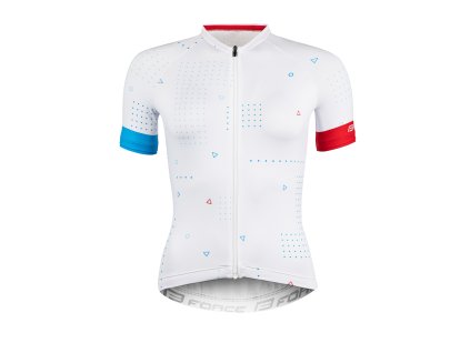 dres FORCE GAME LADY kr. rukáv, bílý (velikost M)