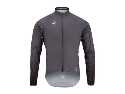 bunda WILIER RAIN SHIELD dlouhý rukáv, šedá