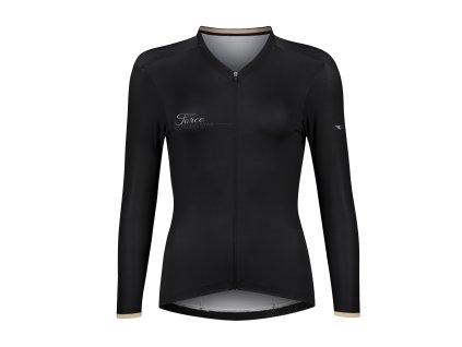 dres FORCE GOLD LADY dlouhý rukáv, černý