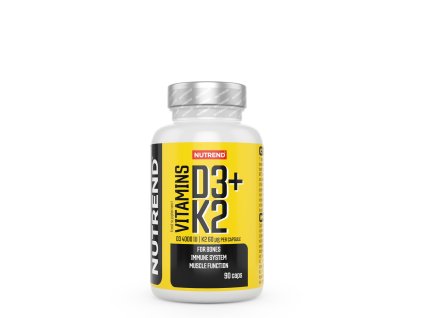 Vitamins D3+K2, 90 kapslí