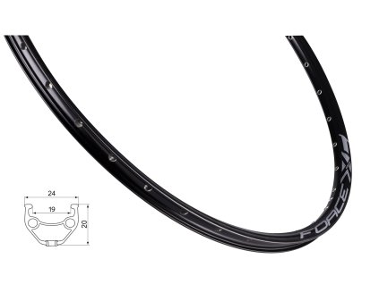 rafek force xc basic disc 622x19 32der cerny img 702581 hlavni fd 3