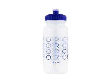 láhev FORCE ENJOY 0,5 l, transparentní-modrá