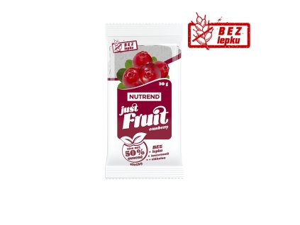 Just Fruit, tyčinka, 30 g brusinka