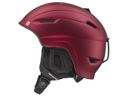 Přilba Salomon Ranger red matt
