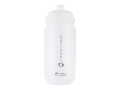 láhev FORCE BIO EARTH 0,5 l, transparentní-šedá