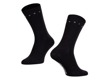 ponožky FORCE SNAP SPORT, černé S-M/36-41