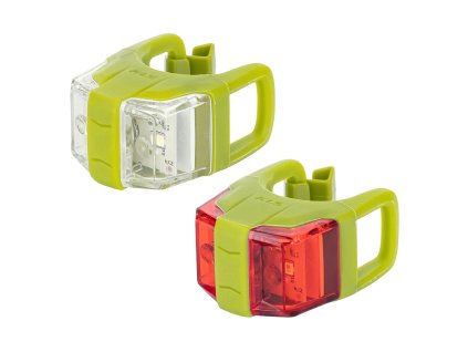Osvětlení set KLS TWINS II, Lime Green