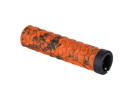 Rukojeti KLS POISON SINGLE LockON, orange/black (Varianta Rukojeti KLS POISON SINGLE LockON, orange/black)