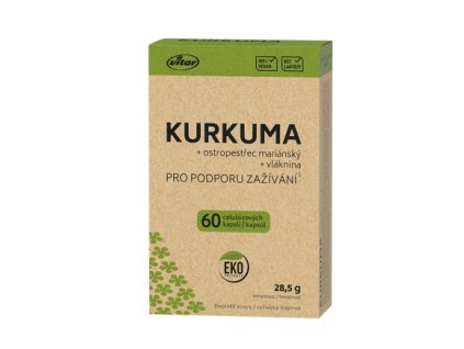 VITAR EKO Kurkuma+ostropestřec mariánský,60 tablet