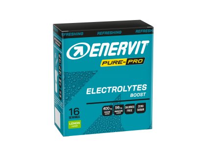 PURE-PRO Electrolytes Boost, box, 16x 4 g citron