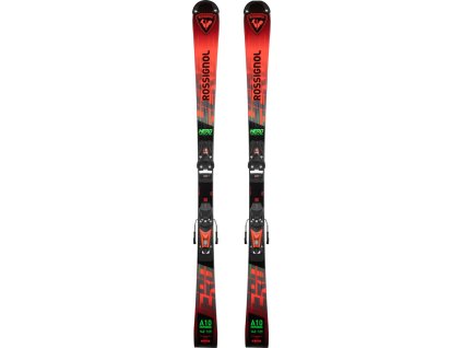 Rossignol HERO SL PRO 128-149 R21 PRO + NX 7 GW B73 BLACK HOT RED (Délka 128)