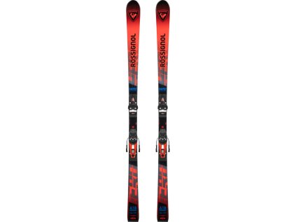 Rossignol HERO GS PRO 126-171 R21 PRO + NX 10 GW B73 BLACK HOT RED (Délka 126)