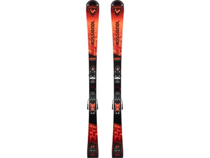 Rossignol HERO MULTIEVENT 127-148 OPEN + NX 7 GW LIFTER B73 BLK HOT RED (Délka 127)
