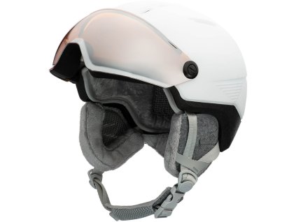 Rossignol FIT VISOR IMPACTS W WHITE-helma (Velikost obvod 0ML)