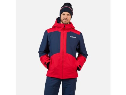 Rossignol ROCHRUN INSULATED JKT-SPORTS RED-bunda (Velikost 00L)